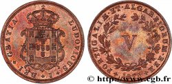 PORTUGAL - ROYAUME DU PORTUGAL - LOUIS Ier 5 Réis 1875