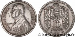 MONACO 10 Francs Louis II 1946 Paris