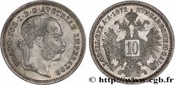 AUSTRIA 10 Kreuzer François-Joseph Ier 1872 Vienne