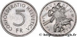 SWITZERLAND 5 Francs 500e anniversaire de la bataille de Murten 1976 Berne - B