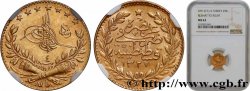 TURKEY 25 Kurush en or Sultan Mohammed V Resat AH 1327 An 4 (1912) Constantinople