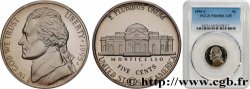 ÉTATS-UNIS D AMÉRIQUE 5 Cents Proof président Thomas Jefferson / Monticello 1995 San Francisco - S