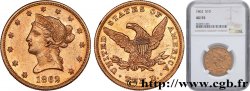 ÉTATS-UNIS D AMÉRIQUE 10 Dollars  Liberty  1862 Philadelphie