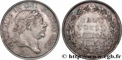 GREAT BRITAIN - GEORGE III 3 Shillings  1814 