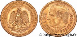 MEXIQUE 2 1/2 Pesos Miguel Hidalgo 1945 Mexico