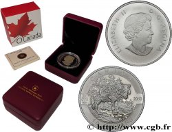 CANADA 10 Dollars Proof “Ô Canada” le Loup 2013 