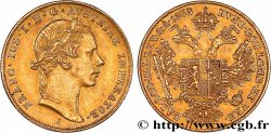 AUTRICHE - FRANÇOIS-JOSEPH Ier 1 Ducat 1858 Vienne TTB+