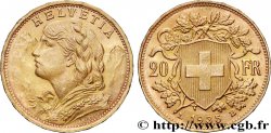 OR, PALLADIUM ET PLATINE INVESTISSEMENT 20 Francs Vreneli 1935 Berne