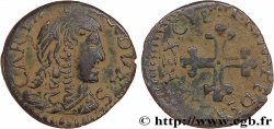 DUCHY OF SAVOY - CHARLES-EMMANUEL II Demi-sol (mezzo soldo), 3e type n.d. Turin