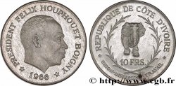 CÔTE D IVOIRE 10 Francs Félix Houphouet Boigny 1966