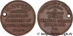NUEVA ZELANDA
 1 Penny Token 1864  MBC