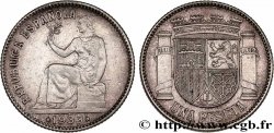 ESPAGNE 1 Peseta République Espagnole 1933 Madrid