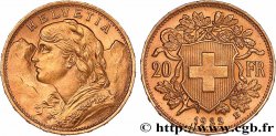 ORO, PALLADIO E PLATINO: INVESTIMENTI 20 Francs Vreneli 1922 Berne
