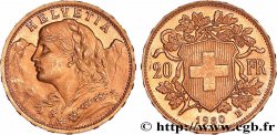 ORO, PALLADIO E PLATINO: INVESTIMENTI 20 Francs Vreneli 1930 Berne