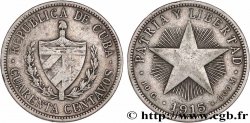 CUBA 40 Centavos 1915
