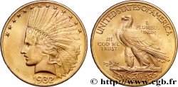ÉTATS-UNIS D AMÉRIQUE 10 Dollars or  Indian Head , 2e type 1932 Philadelphie