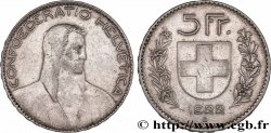 SUISSE 5 Francs Berger 1922 Berne