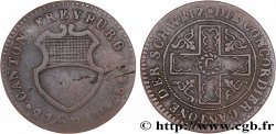 SWITZERLAND - CANTON OF FRIBOURG 2 1/2 Rappen 1827