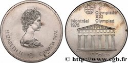 CANADA 10 Dollars JO Montréal 1976 temple de Zeus 1974