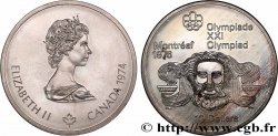 CANADA 10 Dollars JO Montréal 1976 tête de Zeus 1974