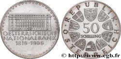 AUTRICHE 50 Schilling 150e anniversaire de la banque nationale autrichienne 1966