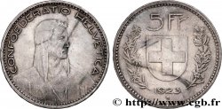 SUISSE 5 Francs Berger 1923 Berne