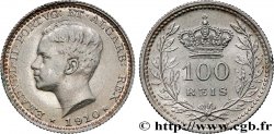 PORTUGAL 100 Reis Emmanuel II 1910 