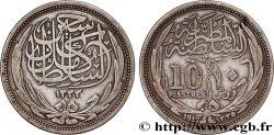 ÉGYPTE 10 Piastres frappe au nom de Hussein Kamil AH 133 1917