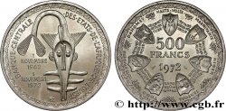 ÉTATS DE L AFRIQUE DE L OUEST (BCEAO) 500 Francs BCEAO 1972 Paris