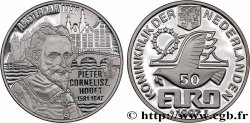NETHERLANDS 50 Euro Proof PIETER CORNELISZ HOOFT 1997 