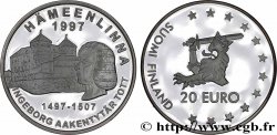 FINLANDE 20 Euro Proof CHÂTEAU de HÄME 1997 