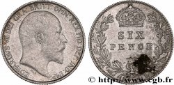 GREAT-BRITAIN - EDWARD VII 6 Pence  1904 