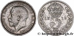 UNITED KINGDOM 3 Pence Georges V 1912