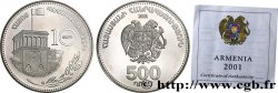 ARMENIA 500 Dram 10e anniversaire de l’indépendance de l’Arménie 2001 