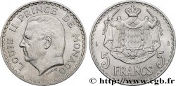 MONACO 5 Francs Louis II 1945 Paris