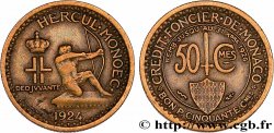 MONACO 50 Centimes émission du Crédit Foncier de Monaco 1924 Poissy