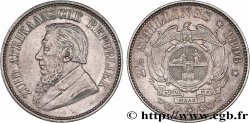 AFRIQUE DU SUD 2 1/2 Shillings président Kruger 1896 