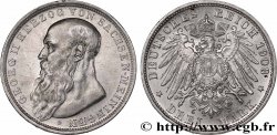 GERMANY - DUCHY OF SAXE-MEININGEN - GEORGE II 3 Mark  1908 Munich
