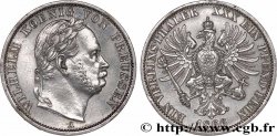 ALLEMAGNE - ROYAUME DE PRUSSE - GUILLAUME Ier 1 Thaler tête laurée 1866 Berlin TTB+