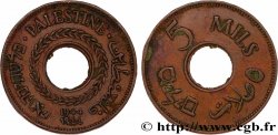 PALESTINE 5 Mils 1944  TTB