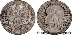 POLAND 5 Zlotych Reine Jadwiga 1934 Varsovie
