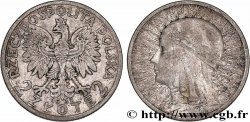 POLOGNE 2 Zlote Reine Jadwiga 1932 Varsovie TB+