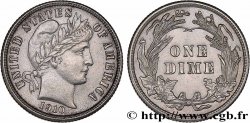 ÉTATS-UNIS D AMÉRIQUE 1 Dime Barber 1910 Philadelphie