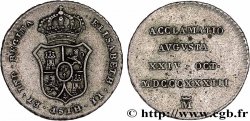 ESPAGNE - ROYAUME D ESPAGNE - ISABELLE II Médaille d’acclamation au module de 1/2 Real 1833 Madrid