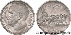 ITALIE 50 Centesimi Victor Emmanuel III 1919 Rome
