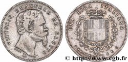 ITALIE - ROYAUME D ITALIE - VICTOR-EMMANUEL II 1 Lire  1860 Florence TB+