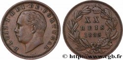 PORTUGAL - ROYAUME DU PORTUGAL - LOUIS Ier 20 Réis  1885
