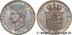 ITALIE - ROYAUME DES DEUX-SICILES - FRANÇOIS II 120 Grana 1859 Naples
