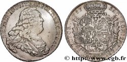 ALLEMAGNE - SAXE 1 Speciesreichstaler Frédéric Auguste II roi de Saxe et de Pologne 1757 Dresde TTB+