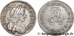 ENGLAND - KÖNIGREICH ENGLAND - KARL II. 3 Pence 1676 